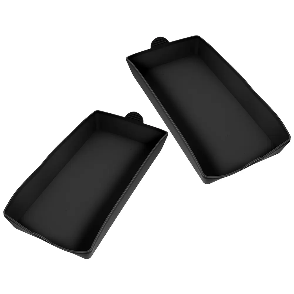 2 Pcs Rectangular Baking Dish Bread Silicone Oven Pan Tray Loaf Silica Gel Pans for Homemade