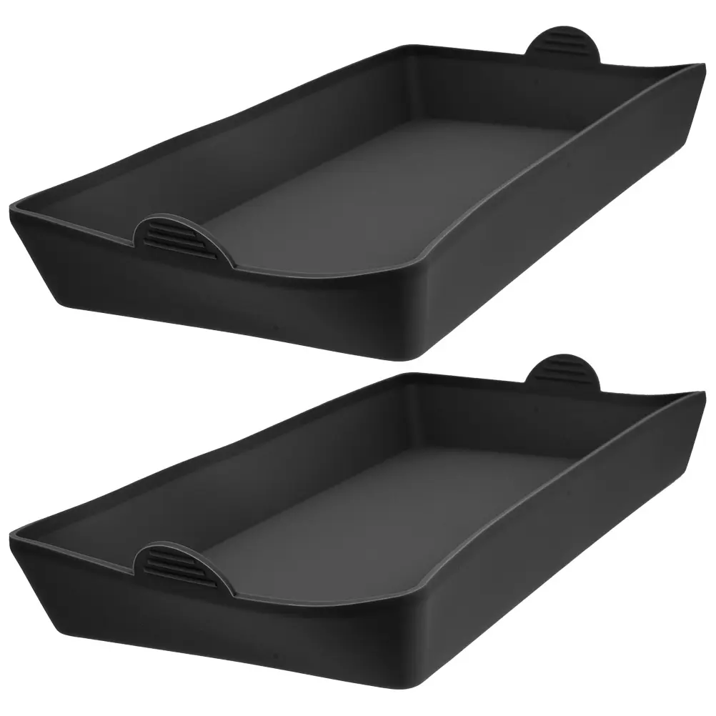 2 Pcs Rectangular Baking Dish Bread Silicone Oven Pan Tray Loaf Silica Gel Pans for Homemade