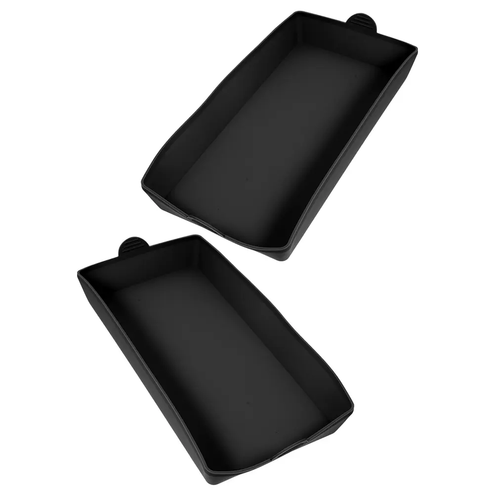 2 Pcs Rectangular Baking Dish Bread Silicone Oven Pan Tray Loaf Silica Gel Pans for Homemade