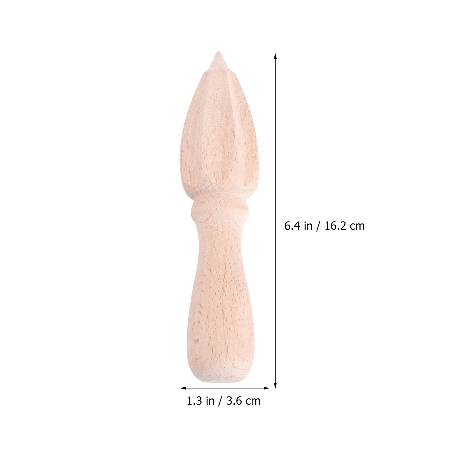 Lemon Cone Juicer Wood Squeezer Hand Tools Manual Fruit Lime Bamboo Citrus Reamer