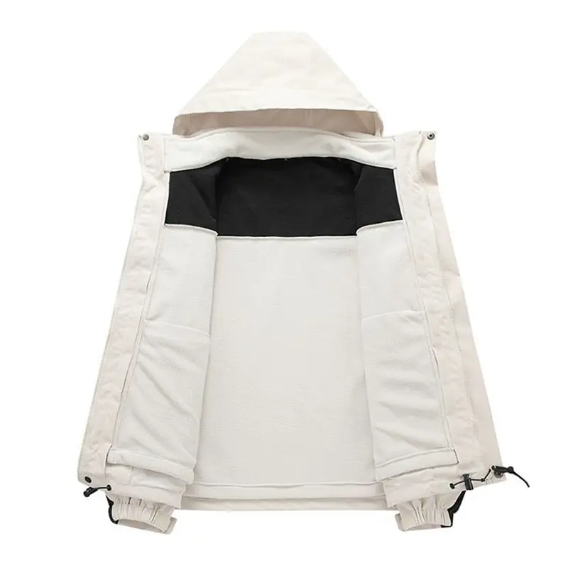 3 In 1 Thick Hiking Jacket Women Climbing Trekking Windbreaker Outdoor Sports Jackets Autumn Winter Warm Fleece Waterproof Coats