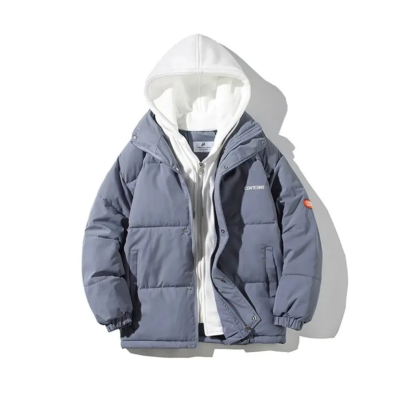 Student Women's Winter Oversize Jacket Down Cotton Padded Coat Female Loose Casual Overcoat Fashion Hooded Short Parkas
