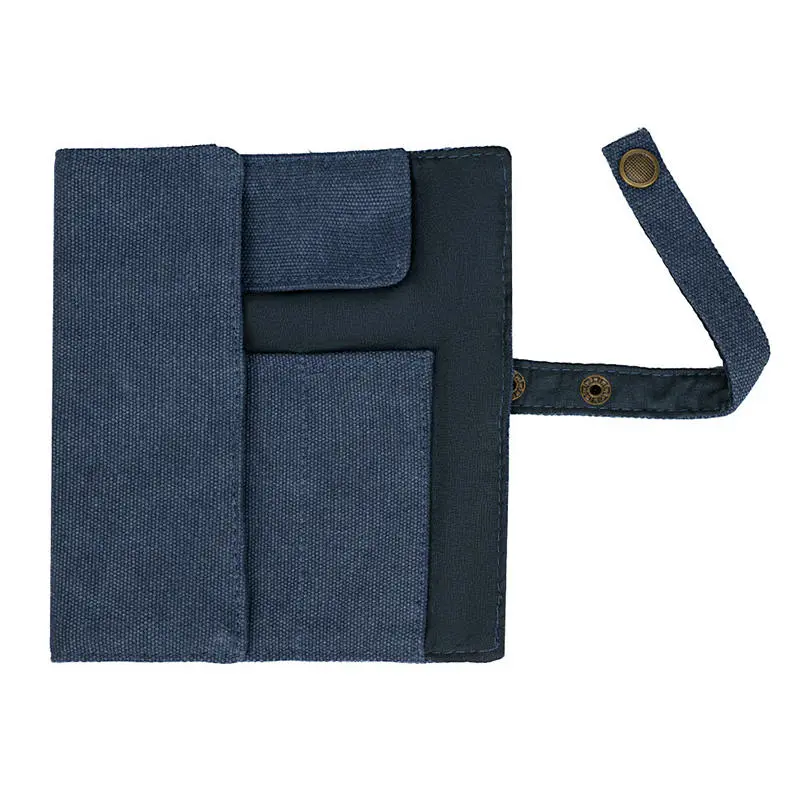 Watch Band Roll Organizer With 5 Slots Storage Box Strap Smart Bag Leather Handmade Travel Case