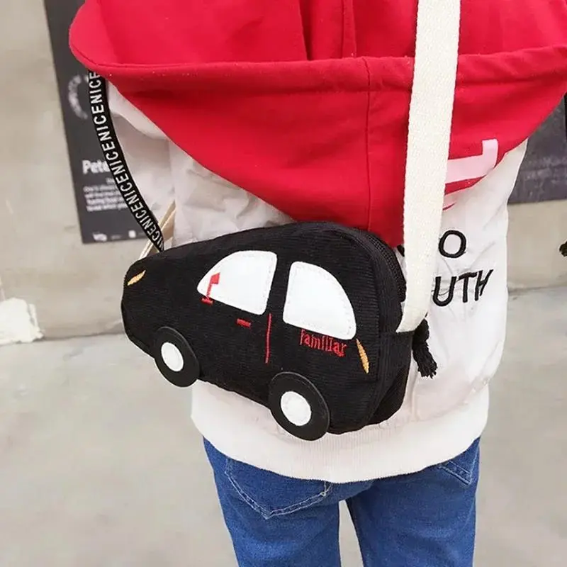 2025 Fashion Mini Crossbody Bag Packet Children Baby Boys Girls Car Shoulder Handbags Cartoon Pig Coin Purse