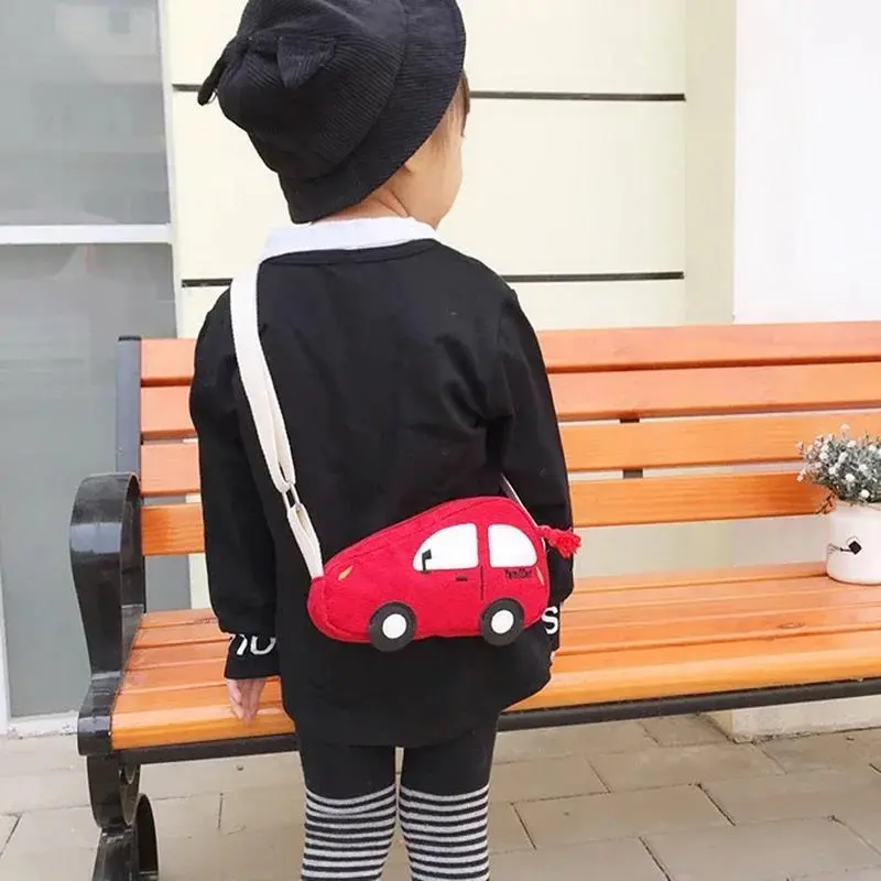 2025 Fashion Mini Crossbody Bag Packet Children Baby Boys Girls Car Shoulder Handbags Cartoon Pig Coin Purse