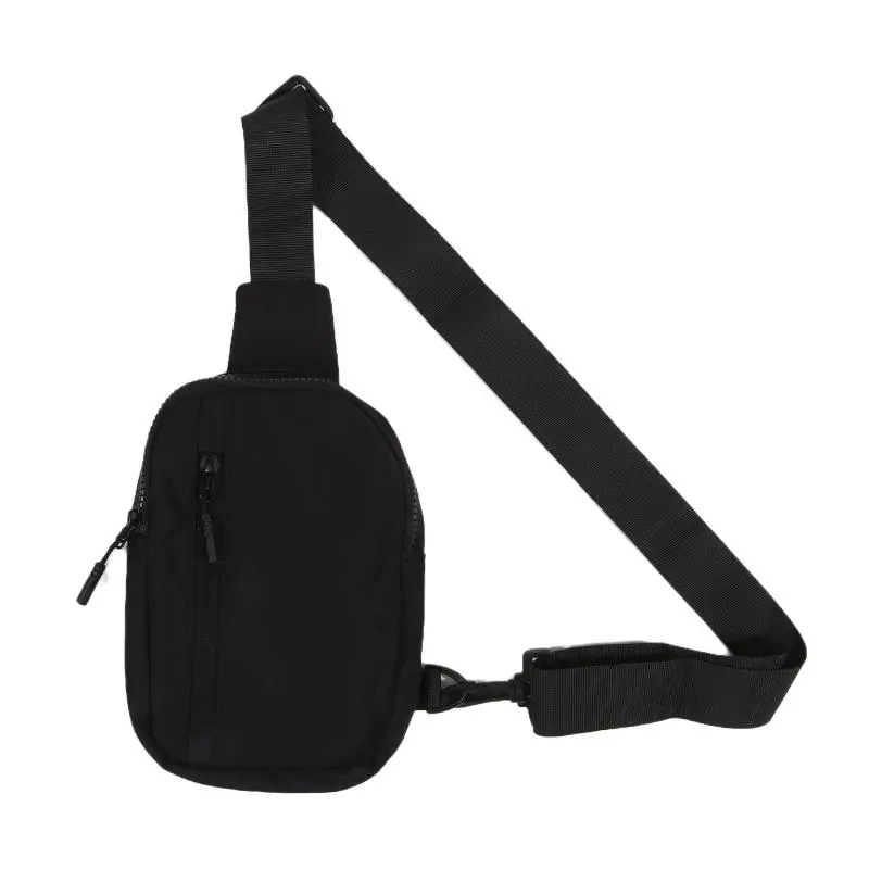 Messenger Bag Mini Minimalist Sling Black Fashion Shoulder Casual Chest Backpack Variable Waist Mobile Phone