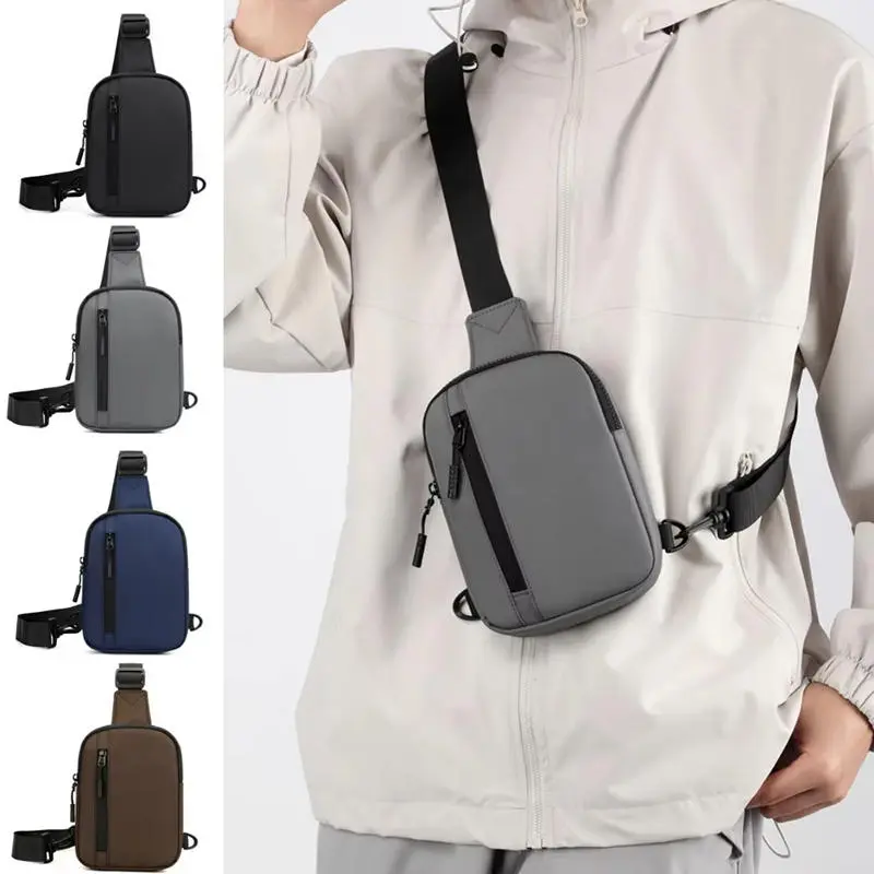 2In1 Multi-functional Waist Bag Chest Outdoor Travel For Men Women Casual Small Sling Backpack Crossbody Bags