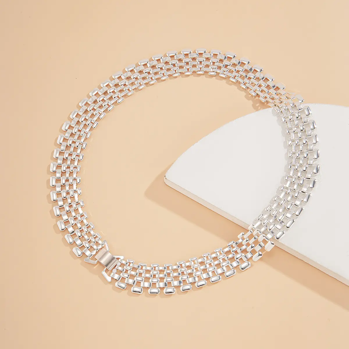 Exaggerated Cuban Chunky Thick Chain Necklace for Women High Quality Big Iron Metal Choker Link Grunge Jewelry Steampunk Men New