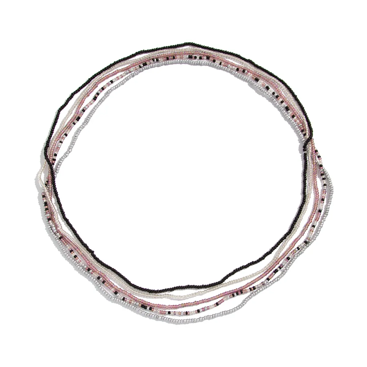 Ingemark 5Pcs/Set Boho Seed Beads Wait Chain for Women Summer Beach Bikini Belly Belt 2025 New Fashion Festival Body Jewelry New