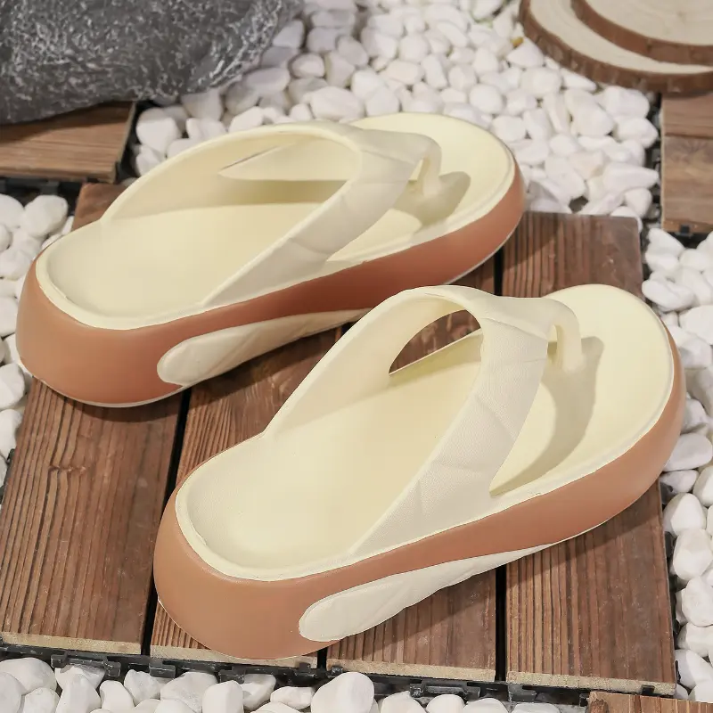 2025 Women Indoor Beach Flip Flops Summer Platform Shoes Soft EVA Girls Home Street Slippers Thick Sole Female Fashion Sandals