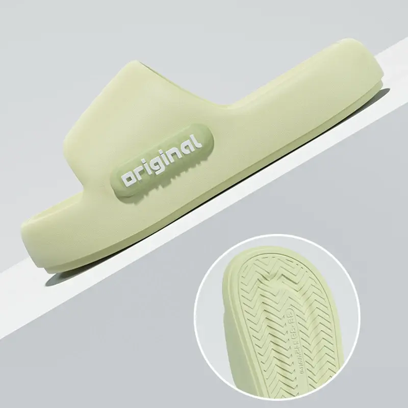 Candy Color Women's EVA Slippers Thick Sole Home Cloud Slides Soft Bottom Anti-Slip Summer Spring Big Size Beach Flip Flops Shoe
