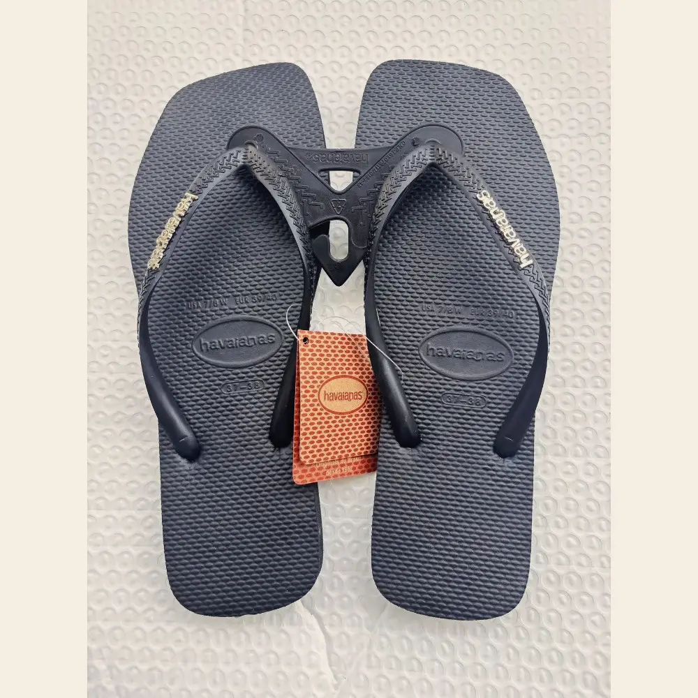 Fashionable Black Women's Shoes Brazilian Flip Flops Sexy Plus Size Women's Slippers Outdoor Beach Slippers  zapatos de mujer
