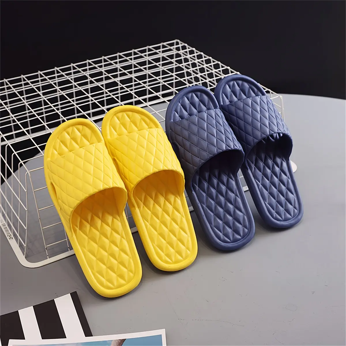 Summer Slippers For Men Women Eva Soft Bottom Slippers Indoor House Slides Flat Sandals Outdoor Beach Shoes Man Flip Flops