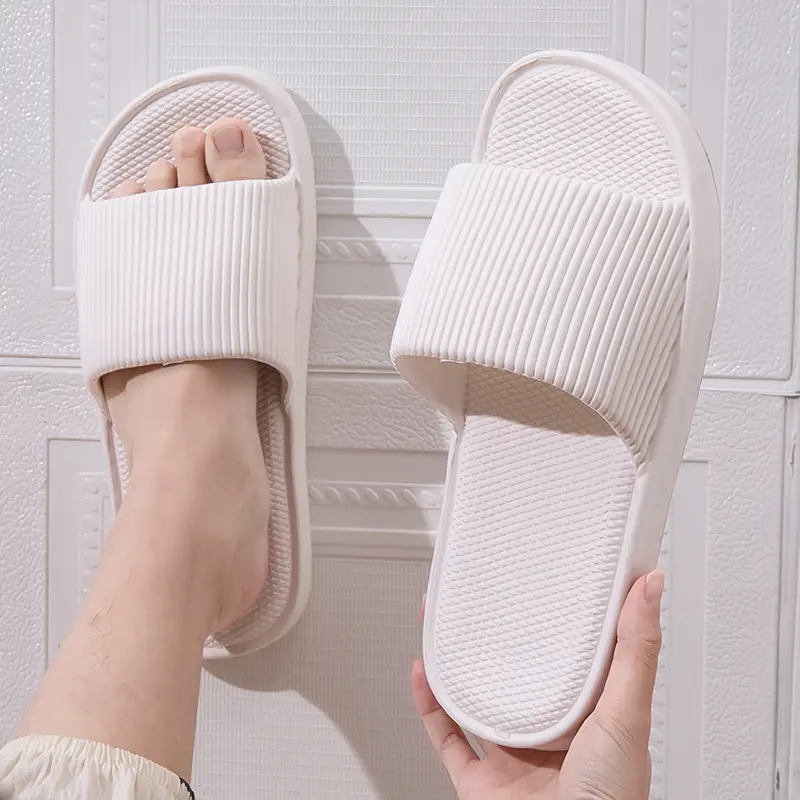 Thick Platform Bathroom Home Slippers Women Fashion Soft Sole EVA Indoor Slides Woman Sandals 2024 Summer Non-slip Flip Flops