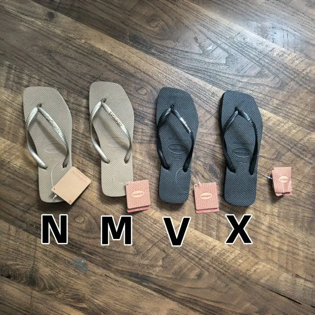 Summer 2025 New Women's Square Toe Flip Flops Outdoor Beach Sandals Luxury Women's Casual Slippers Size 35-42 Women's Shoes