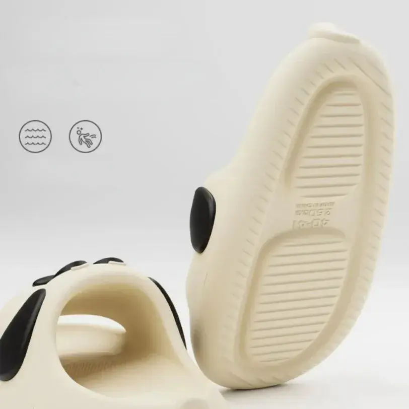 Home Cloud Slipper Woman Dog Puppy Sandal Funny Flip Flops Cartoon Soft Beach Non Slip House Shoe Cute Platform Female Slides