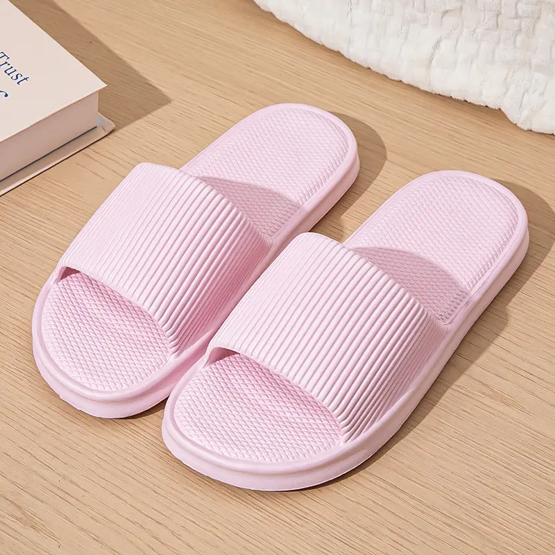 White Thick Platform Cloud Slippers Women Lightweight Soft Sole EVA Home Slides Woman Summer Comfort Non Slip Beach Flip Flops