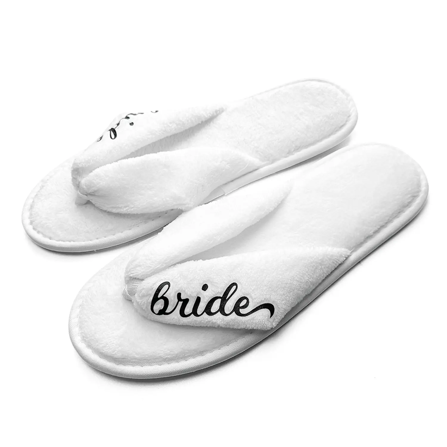 Bridal Party Y-Strap Slippers Set  Wedding Party Guests Home Slip-on Flip Flops, For Bride And Bachelorettes