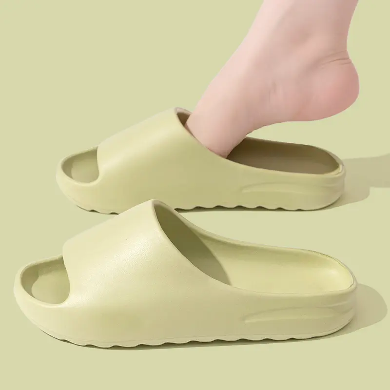 Summer Slippers Women Men EVA Soft Thick Bottom Indoor Outdoor Home Slides Sandals Light Beach Shoes Male Slippers Flip Flops