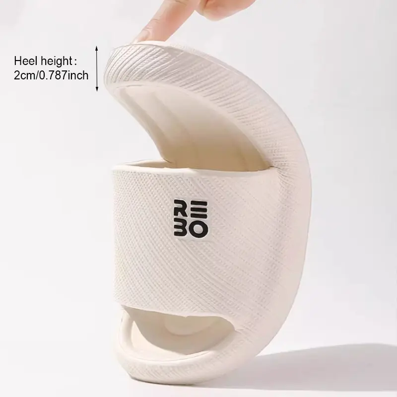 Soft Sole Eva Home Slippers Women Indoor Mute Non Slip Bathroom Slides Couple Lightweight Summer Beach Flip Flops Flat Sandals