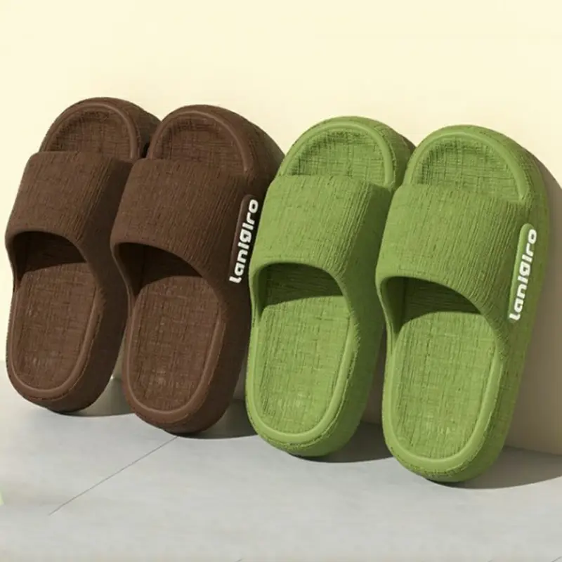 Thick Platform EVA Slippers for Women Outdoor Summer Non Slip Beach Flip Flops Woman Comfort Soft Sole Indoor Cloud Slippers