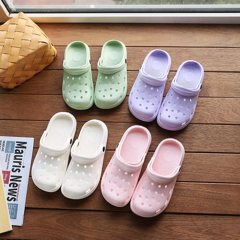 Travel Women Home Slippers Foldable Flat Sandals Lightweight Soft Non-Slip Slippers Indoor Outdoor Men Bathroom Flip Flops