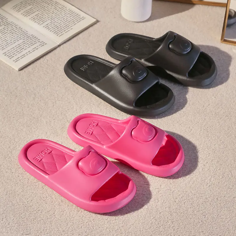 2025 Women Soft Sole Cloud Slippers Indoor Outdoor Beach Sandals Thick Platform Summer EVA Non Slip Flip Flops