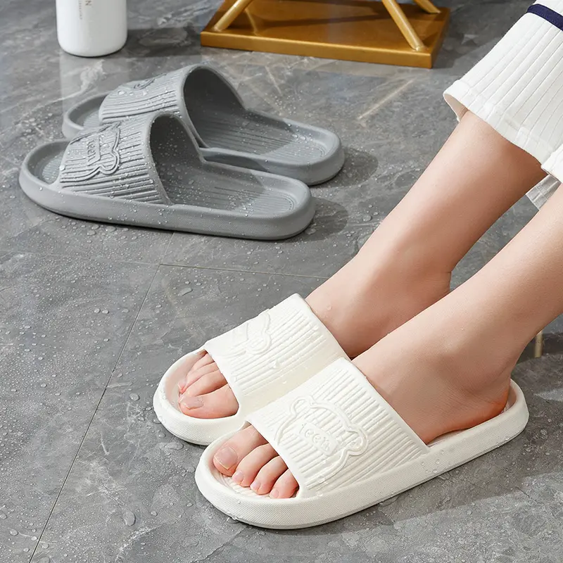Women Soft Sole Cloud Slippers Thick Platform Indoor Outdoor Beach Sandals Summer EVA Non Slip Flip Flops