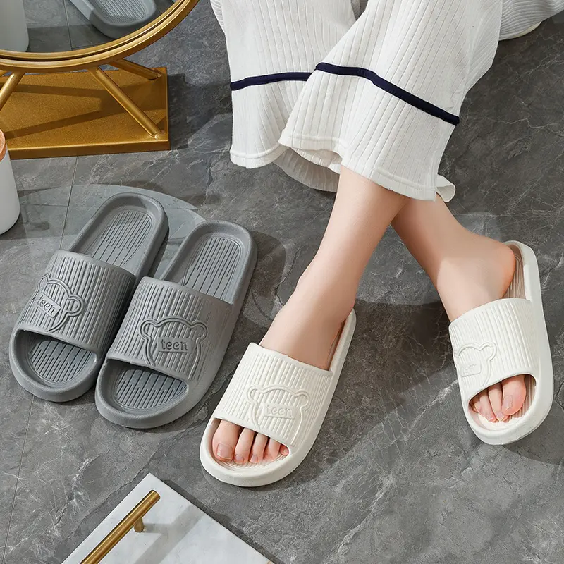 Women Soft Sole Cloud Slippers Thick Platform Indoor Outdoor Beach Sandals Summer EVA Non Slip Flip Flops