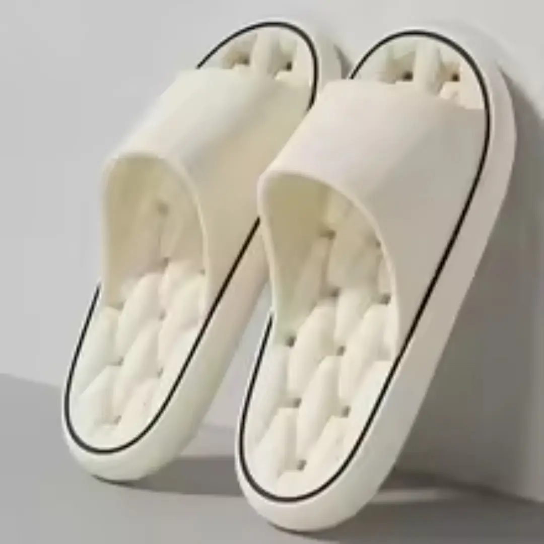 Bathroom House Slippers Leaking Quick-Drying Shower Slipper Light Weight Waterleaky Beach Flip Flops Women Swimming Slides