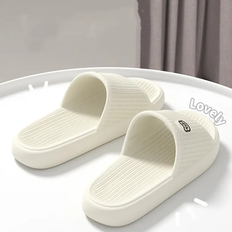 Summer Fashion Slippers Women Shoes Comfortable Slippers For Men Home Flat Sandals Flip Flops Couples Bathroom Indoor Slides