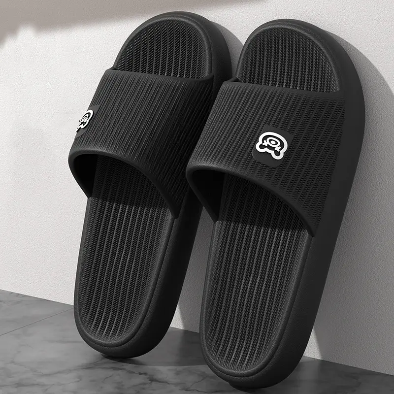 Summer Fashion Slippers Women Shoes Comfortable Slippers For Men Home Flat Sandals Flip Flops Couples Bathroom Indoor Slides