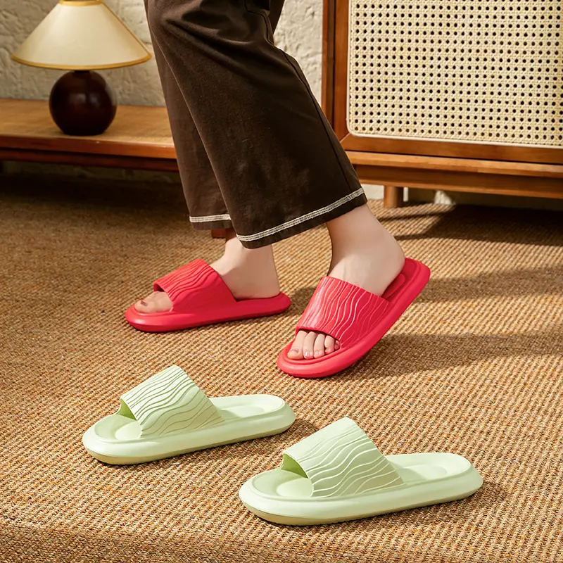 Summer EVA Soft Soled Women Slippers Indoor Home Casual Flat Flip Flops Bathroom Non-slip Sandals Outdoor Men Beach Slides Shoe
