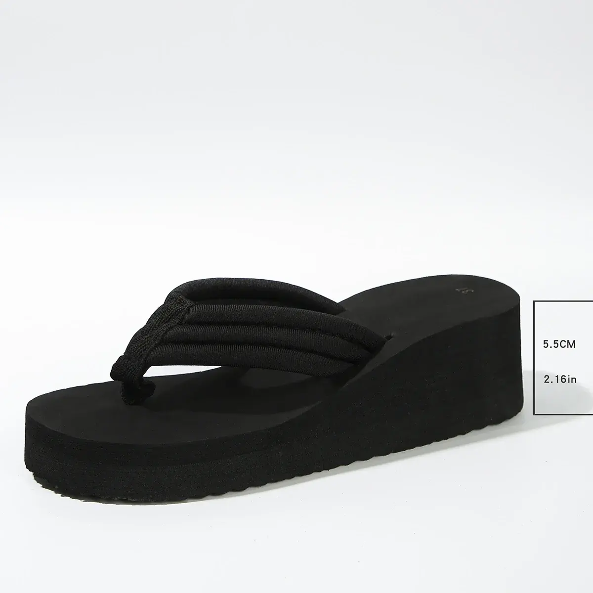 Women Slippers 2024 New Summer Casual Flip Flop Platform Slippers Fashion Outdoor Beach Shoes Comfort Simple Style Flats Slides