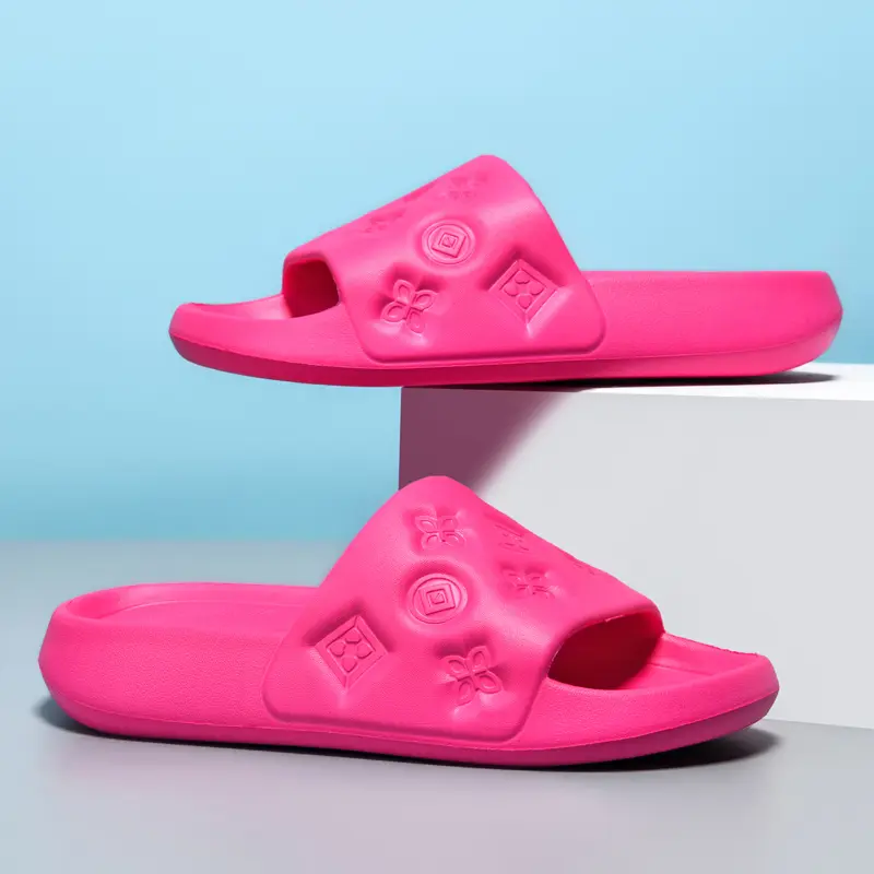 Summer fashion Women Indoor Slippers Floor Flat Shoes Indoor Eva Flip Flops Female Non-slip Bathroom Home Slippers Outdoor