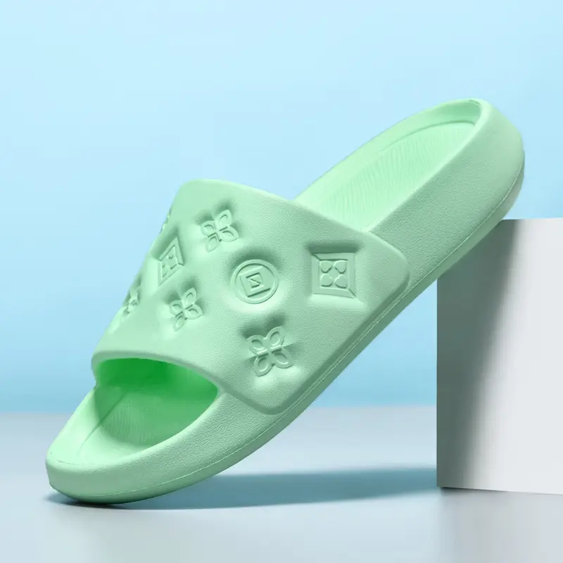 Summer fashion Women Indoor Slippers Floor Flat Shoes Indoor Eva Flip Flops Female Non-slip Bathroom Home Slippers Outdoor