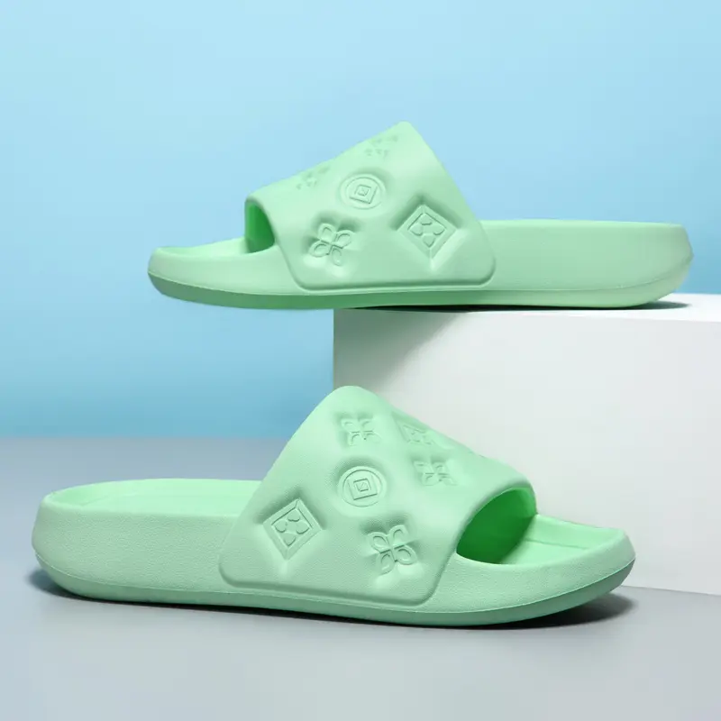 Summer fashion Women Indoor Slippers Floor Flat Shoes Indoor Eva Flip Flops Female Non-slip Bathroom Home Slippers Outdoor