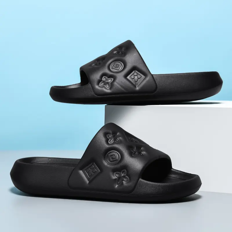 Summer fashion Women Indoor Slippers Floor Flat Shoes Indoor Eva Flip Flops Female Non-slip Bathroom Home Slippers Outdoor