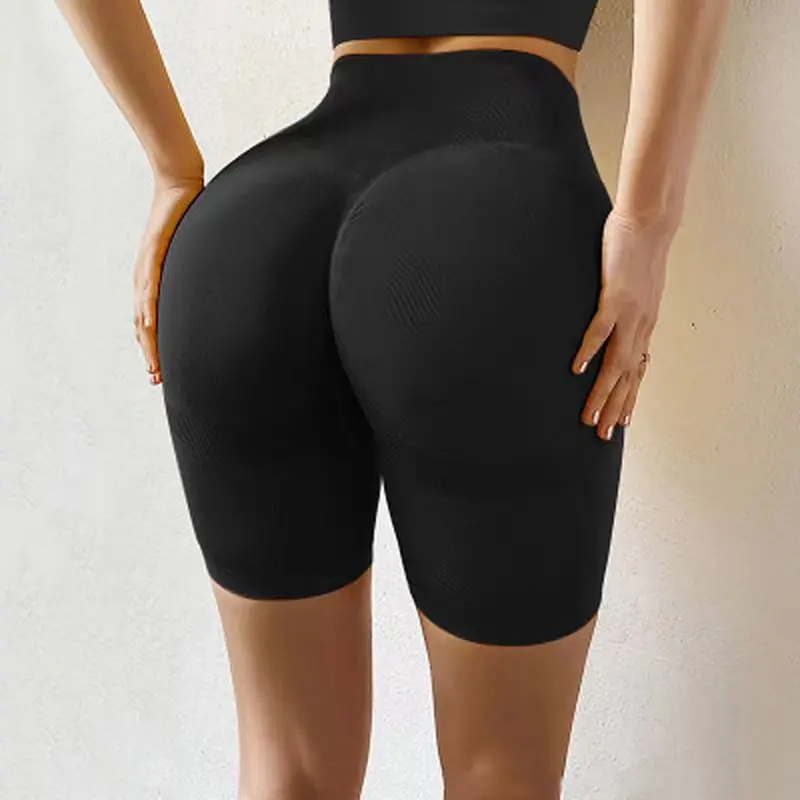 High Waist Sports Shorts Women Yoga Shorts Push Up Women Soft Nylon Fitness Running Shorts Workout Leggings Gym Shorts Female