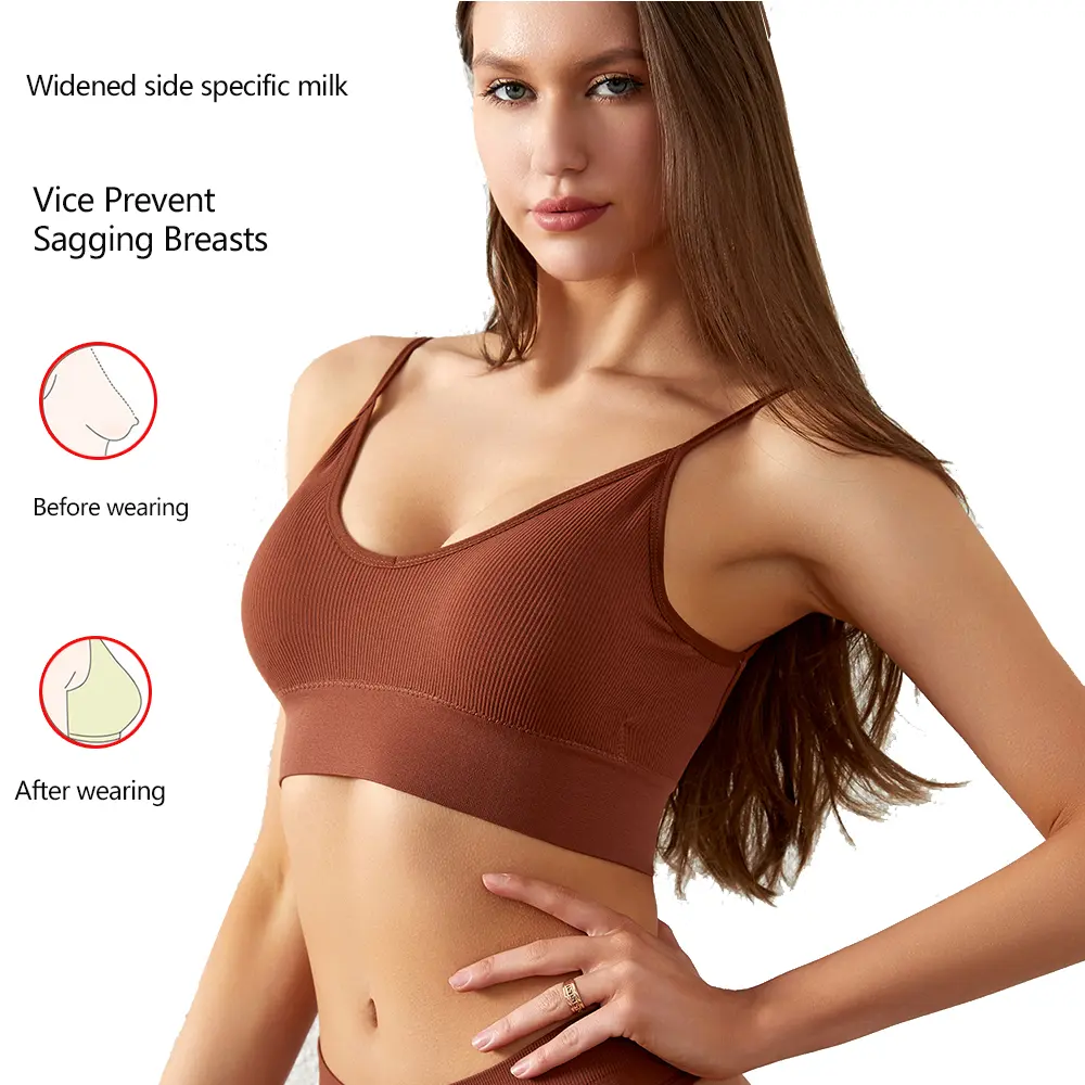Sexy Bras For Women Backless Seamless Bra Unwired Sports Female Underwear Bralette Push Up Large Size Bra Without Frame Brassier