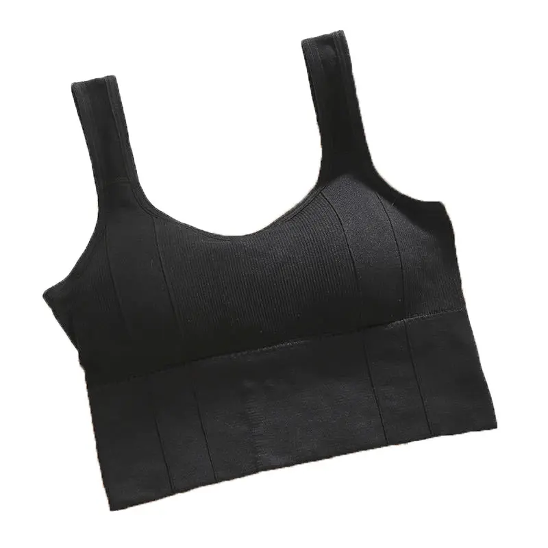 Seamless Sports Beauty Back U-Shaped Push-up Yoga Vest Detachable Outer Base Wrap-around Tube Top Versatile Underwear for Women