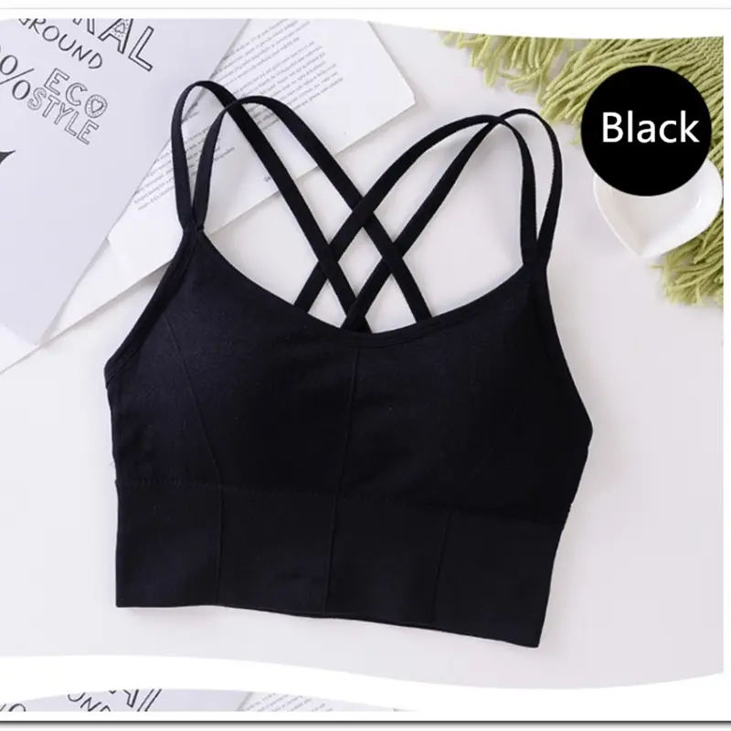 Sports Bra Women Fitness Top Seamless Yoga Underwear Running Yoga Gym Crop Top Women Push Up Sport Bra Vest