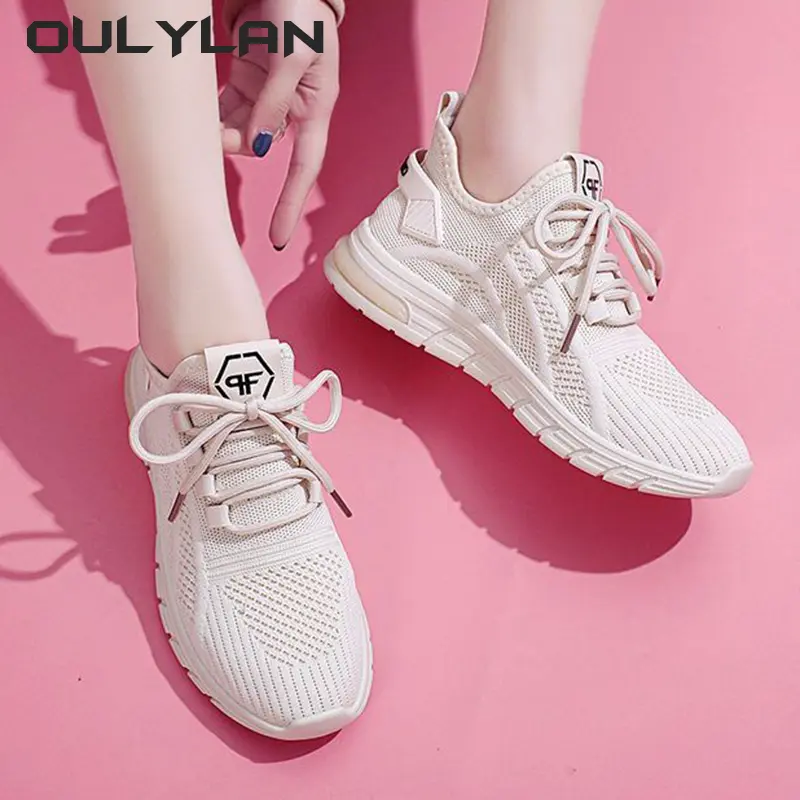 Leisure Sports Shoes for Women Soft Sole Comfortable Work Shoes Spring and Autumn Shoes Lightweight Breathable Women's Shoes