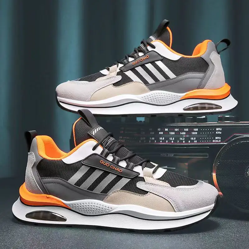 Casual Sneaker for Men Outdoor Comfortable Men's Sports Sneakers Breathable Fashion Slip-on Mans Shoes Spring Summer