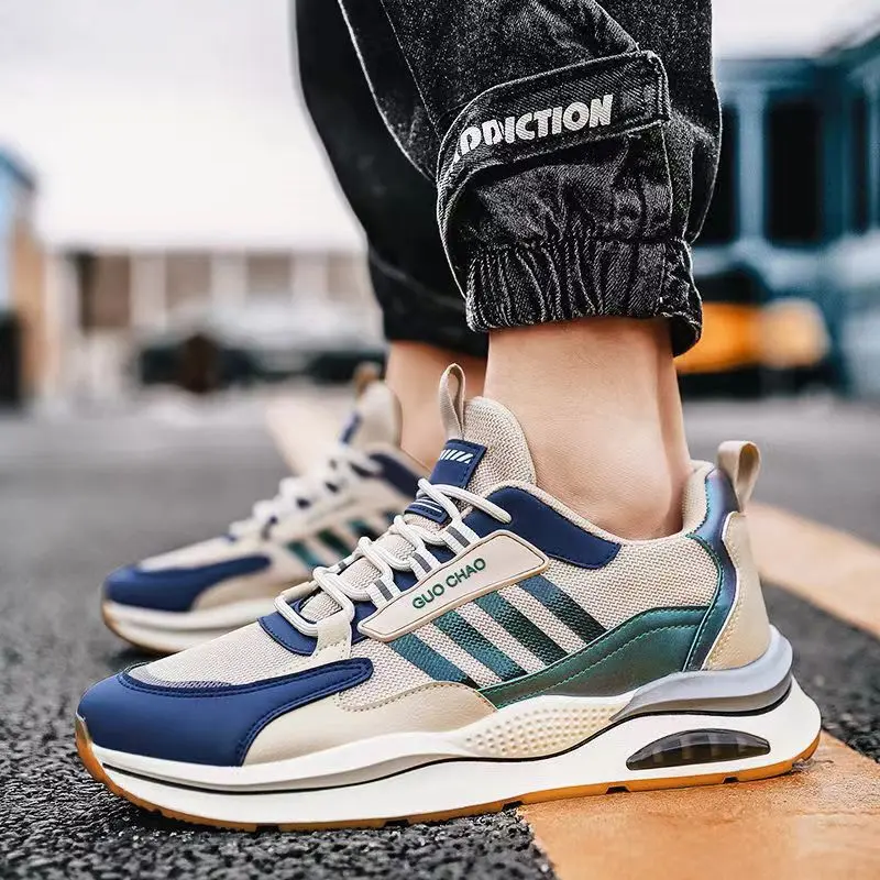 Casual Sneaker for Men Outdoor Comfortable Men's Sports Sneakers Breathable Fashion Slip-on Mans Shoes Spring Summer