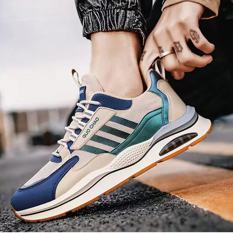 Casual Sneaker for Men Outdoor Comfortable Men's Sports Sneakers Breathable Fashion Slip-on Mans Shoes Spring Summer