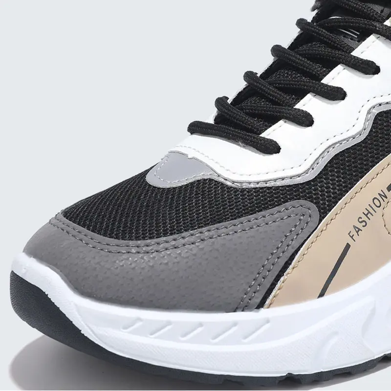 Oulylan New Sneakers Breathable Lightweight Comfortable Mesh Trendy Versatile Sports  Casual Men's Shoes Running Shoes