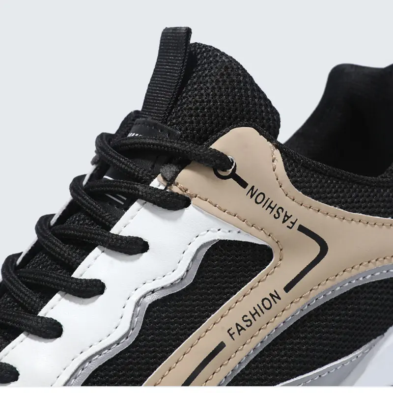 Oulylan New Sneakers Breathable Lightweight Comfortable Mesh Trendy Versatile Sports  Casual Men's Shoes Running Shoes