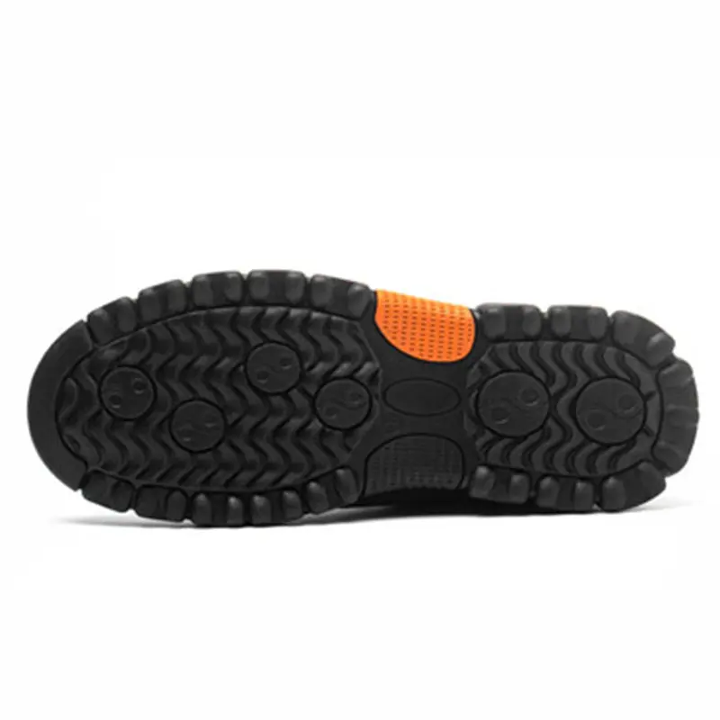 Anti Puncture Steel Head Safety Shoe Men Protective Shoes Classic Design Women Workshoes Low Cut Microfiber Leather Sportshoes
