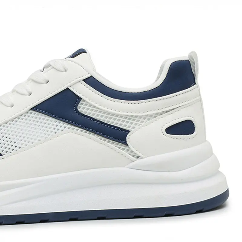 Oulylan Summer New Men's Shoes Breathable Mesh Board Shoes Fashion Versatile White Shoes Trendy Casual Shoes Running Shoes